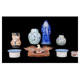 Ginger Jars, Figural Wizard Ceramic & more