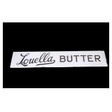 Louella Butter Large Cast Metal Sign