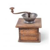 Antique Tabletop Manual Coffee Grinder