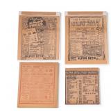 Laminated Vintage Grocery Ads (4)