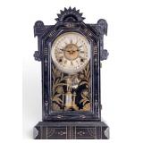 Wm. Gilbert Jet Gingerbread Clock