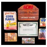 Vintage Food and Ephemera Items