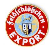 Vintage Feldschosschen Export Hanging Sign