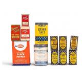 Vintage Spice and Epsom Salt Containers