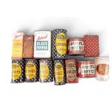 Vintage ASCO Brand Spice Tins