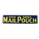 NOS Mail Pouch Tobacco Tin Litho Sign
