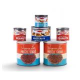 6 Vintage Food Cans and Tins