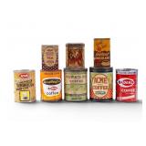 7 Vintage Coffee and Tea Containers