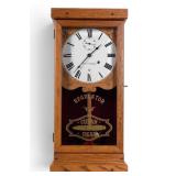 Seth Thomas Cigar Store Regulator Wall Clock
