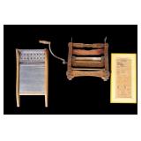 1934 Advertising, Wringer, & Washboard