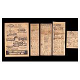 Mid-20th Century Supermarket Advertisements