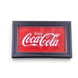 Vintage Frame Double Paned Coca Coca Sign