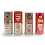 6 Princess Brand Cocoa Tins