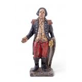 Antique George Washington Cast Iron Coin Bank