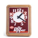 Vintage Dr. Pepper Advertising Clock
