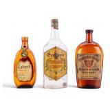 Early Liquor bottles (3)