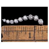 Diamond & 10K White Gold Pendant