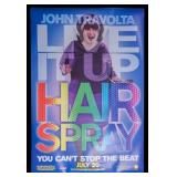 John Travolta 'Hairspray' Bus Stop Poster