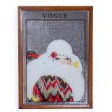 1970s Vogue 'Early February 1919' Framed Mirror