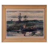 'The Blue Boat' Print after Winslow Homer