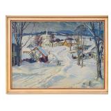 Aldro T. Hibbard 'Afternoon in December' Print