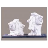 Porcelain Eskimo Figural Sculpture