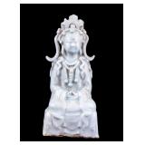 Chinese Qingbai Celadon Guanyin Figurine