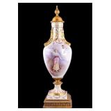 19th French Porcelain Sevres-Style Urn
