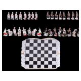 Russian Chess Set by Fabric Gardner Verbilky