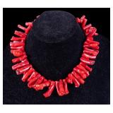 Coral Branch Necklace