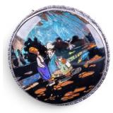 T. L. Mott English Sterling Butterfly Wing Brooch