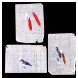 Japanese Hand Tinted Woodblock Prints / Rice Paper