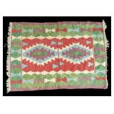 Tribal-Style Rug w/ Geometric Design