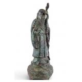 Hollow Bronze Figural Sculpture Chinese Immortal