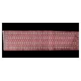 Hand-Knotted Bohkara Runner ~ 10