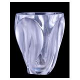 Lalique "Ingrid" Frosted Crystal Vase
