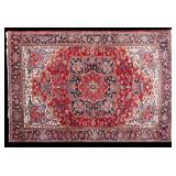 Antique Persian Heriz Rug ~ 11.5 x 15.5