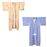 Japanese Silk Iromuji & Kumihimo Kimono