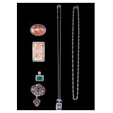 Early Sterling Silver Jewelry