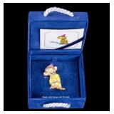 Swarovski Crystal "Dopey" Pin