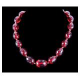 Vintage Cherry Amber Necklace