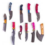 Damascus Steel Hunting and Other Knives (10)
