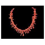 Early Branch Coral Necklace