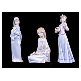 Vintage Lladro Porcelain Figurines