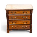 Cabinet Made 4-Drawer Miniature Chest of Drawers