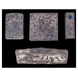 Bellini 800 Silver Compact 4 Piece Set