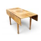 Antique Drop Leaf Farm Table