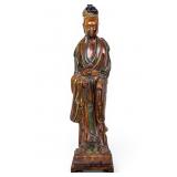 Figural Guanyin Table Lamp