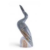 Large Carved Stone Bird Sculpture
