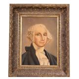 20th C Oil on Canvas, George Washington